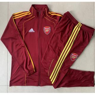 Chándal Arsenal 2025/26-Long zipper Dark Red